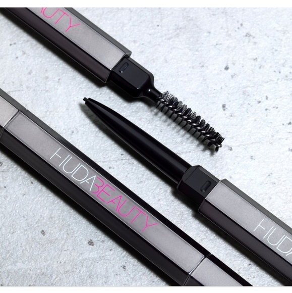 Huda Beauty #Bombbrows Microchade Brow Pencil: Light Brown, NIB - Picture 3 of 8